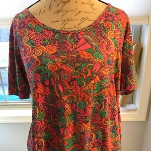 LuLaRoe Perfect w beach print